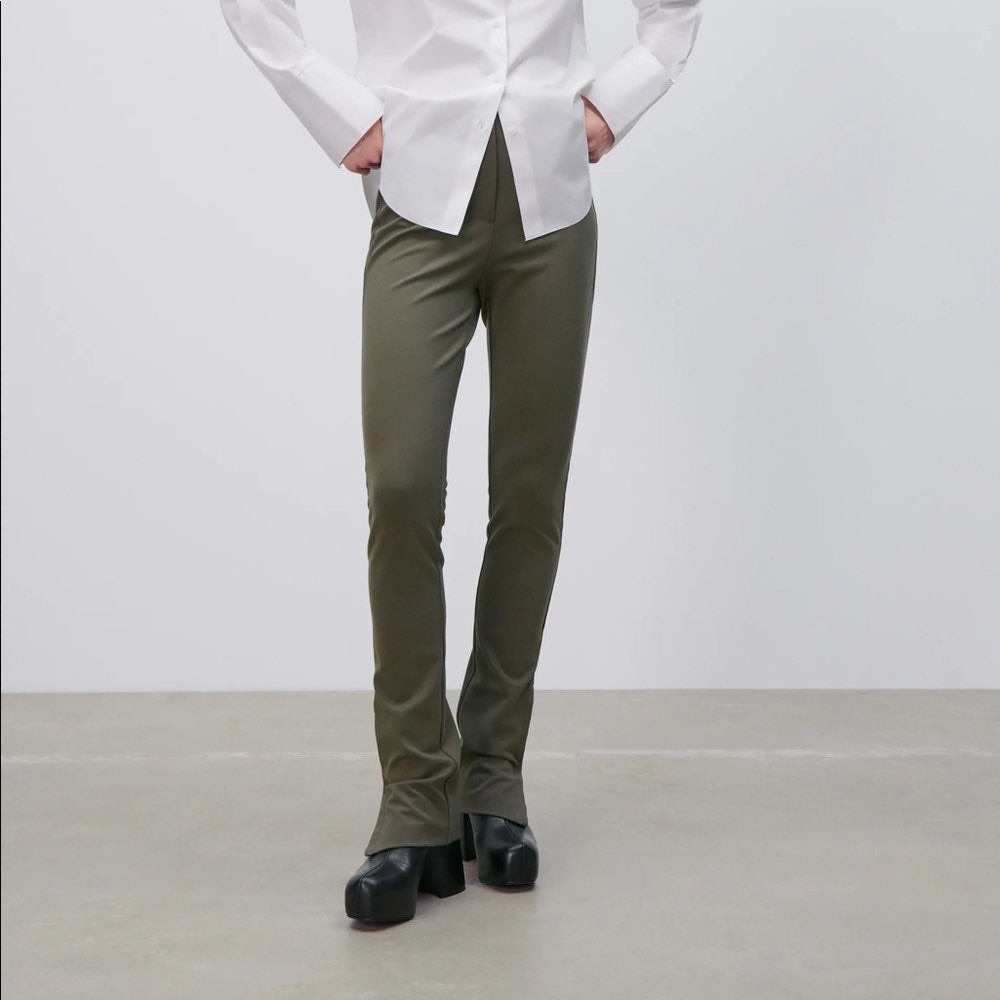 Zara Pants with slits side vents